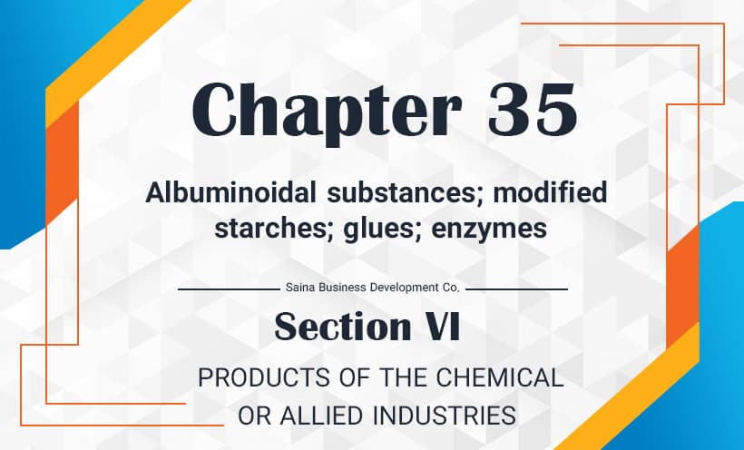 Albuminoidal substances; modified starches; glues; enzymes 