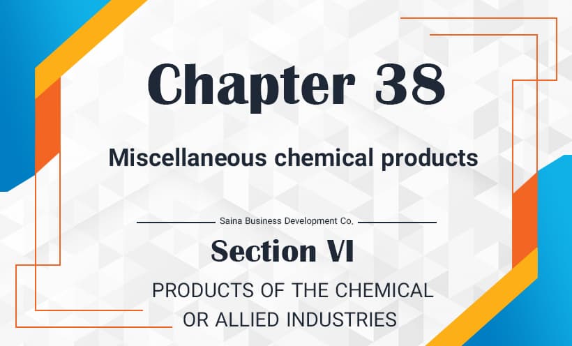 Miscellaneous chemical products 