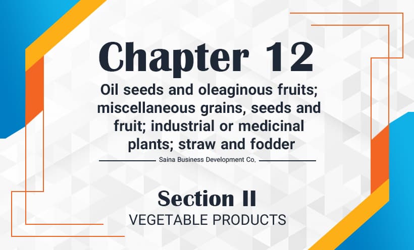Oilseeds and oleaginous fruits; miscellaneous grains, seeds, and fruit; industrial or medicinal plants; straw and fodder  